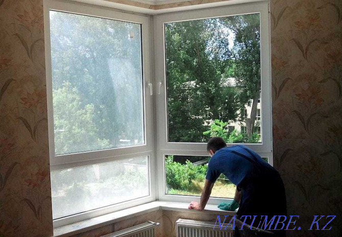 Cleaning company "Quartet" Professional window cleaning. Karagandy - photo 1