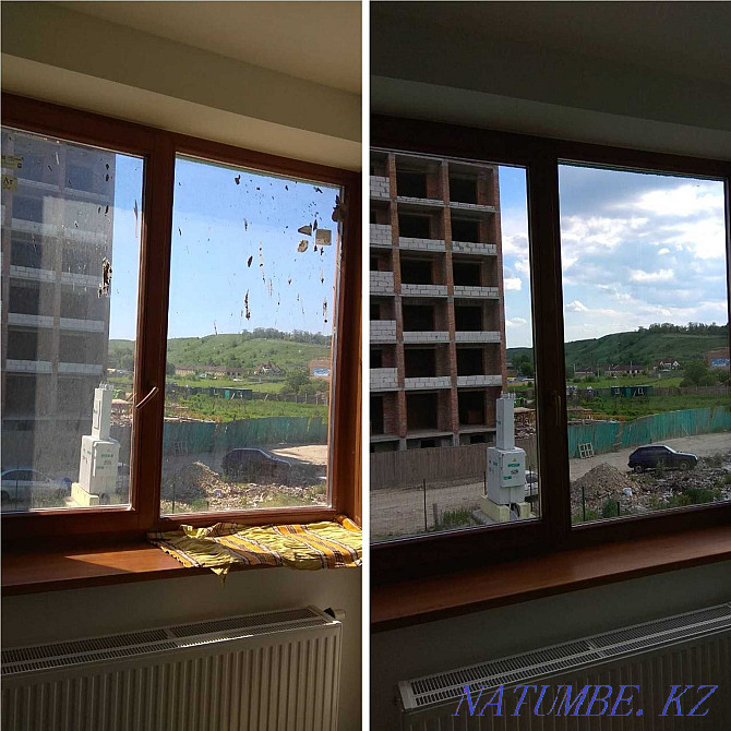 Cleaning company "Quartet" Professional window cleaning. Karagandy - photo 2