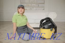 Cleaning of apartments, houses, offices, dry cleaning, dry fog Almaty - photo 1