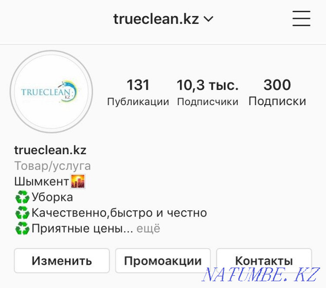 Dry-cleaner, Cleaning of houses, apartments, offices. Trueclean.kz -20% Shymkent - photo 2