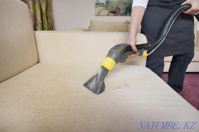 Химчистка мягкой мебели/Чистка диван/Удаление пятен и запахов/Уборка Талгар - изображение 1