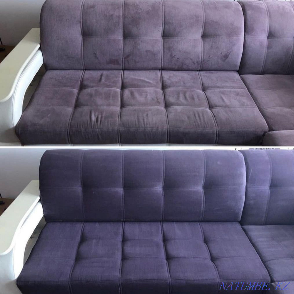 Астанада жұмсақ жиһаздарды, матрацтарды, орындықтарды, арбаларды химиялық тазалау  Астана - изображение 7