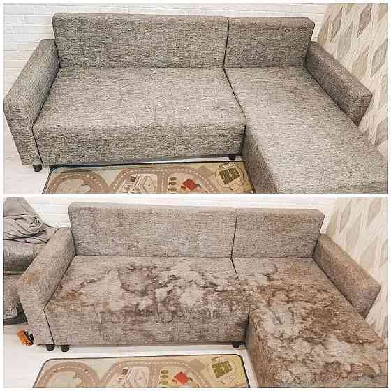 Химчистка мебели чистка дивана диванов стулья матрасов ковров Алматы  Алматы