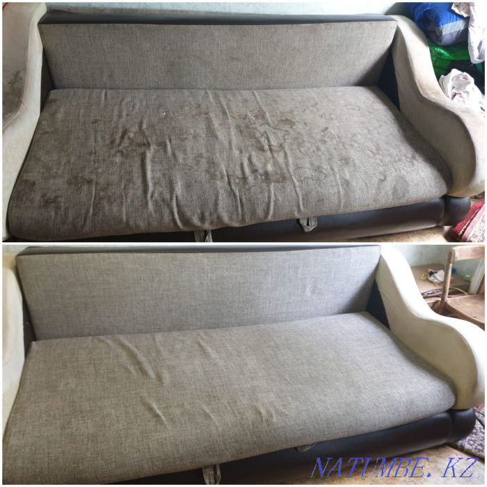 Аквачистка чистка химчистка мягкой мебели и ковров в Караганде клининг Караганда - изображение 8