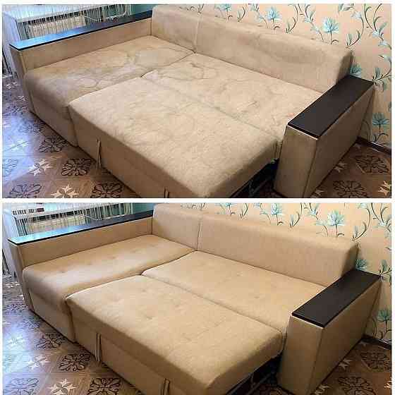 Химчистка диванов стульев чистка дивана матрасов кресло выездная  Алматы