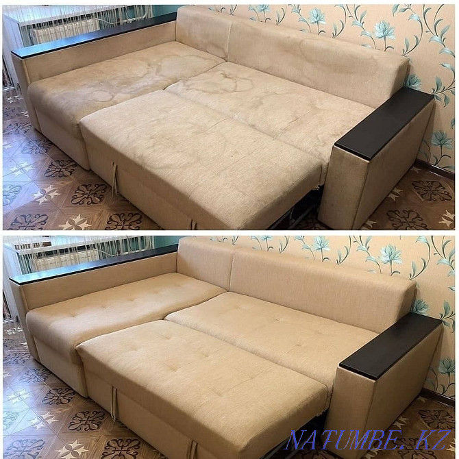 Dry cleaning of sofas chairs Almaty - photo 3
