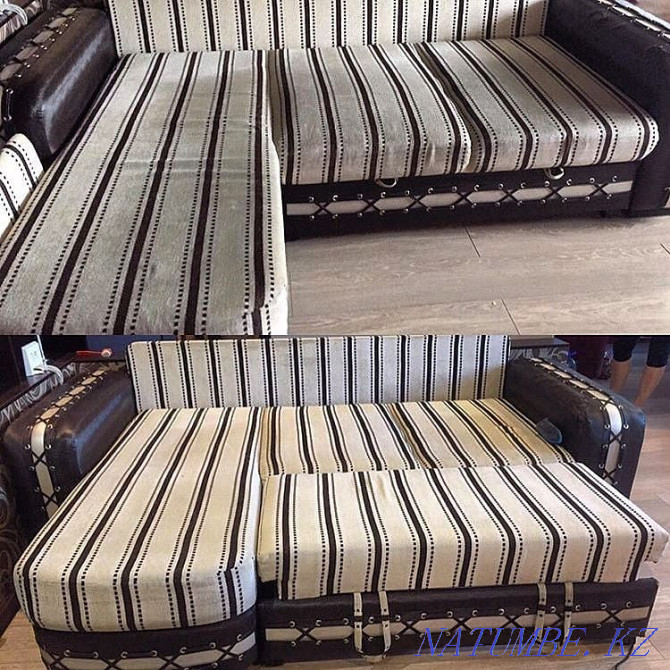 Dry cleaning of sofas chairs Almaty - photo 1