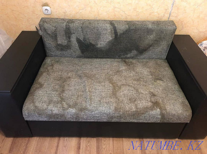 Химчистка диванов стульев чистка дивана матрасов кресло выездная Алматы - изображение 4
