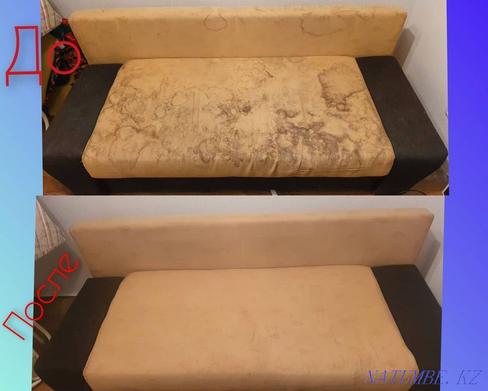 Дивандарды терең химиялық тазалау диван креслолары матрацтар креслоларды тазалау 2500  Алматы - изображение 1