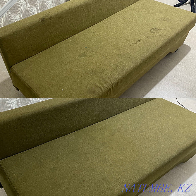 DRY CLEANING OF UPHOLSTERED FURNITURE Almaty Almaty - photo 8