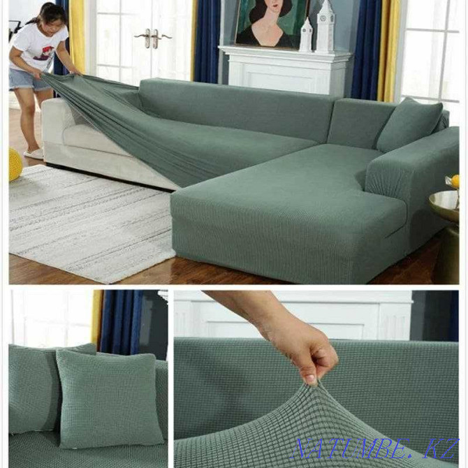 dry-cleaning Cover for armchair sofa cover for curtains Kostanay - photo 7