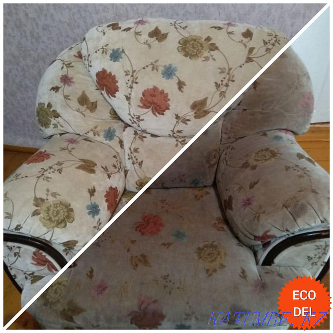 Dry cleaning of upholstered furniture of any upholstery Almaty - photo 3