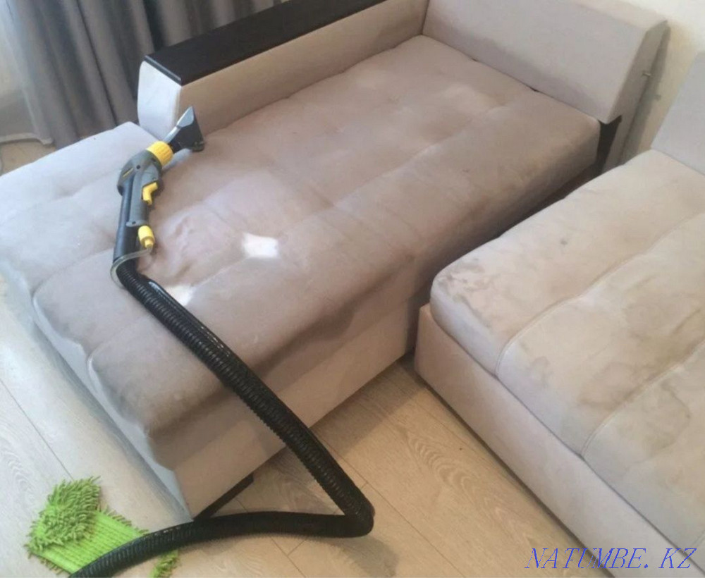 Химчистка Мягкой мебели на Профессиональном оборудовани + Сухой туман Талдыкорган - изображение 6