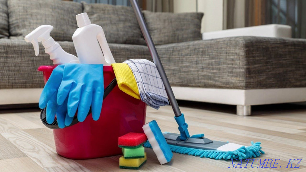 Жөндеуден кейін тазалау, жұмсақ жиһазды жалпы тазалау және химиялық тазалау Каменка - изображение 4