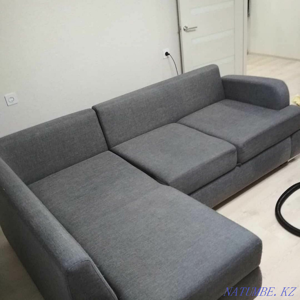Sofa dry cleaning. Masters of their craft Guaranteed cleanliness Almaty - photo 5