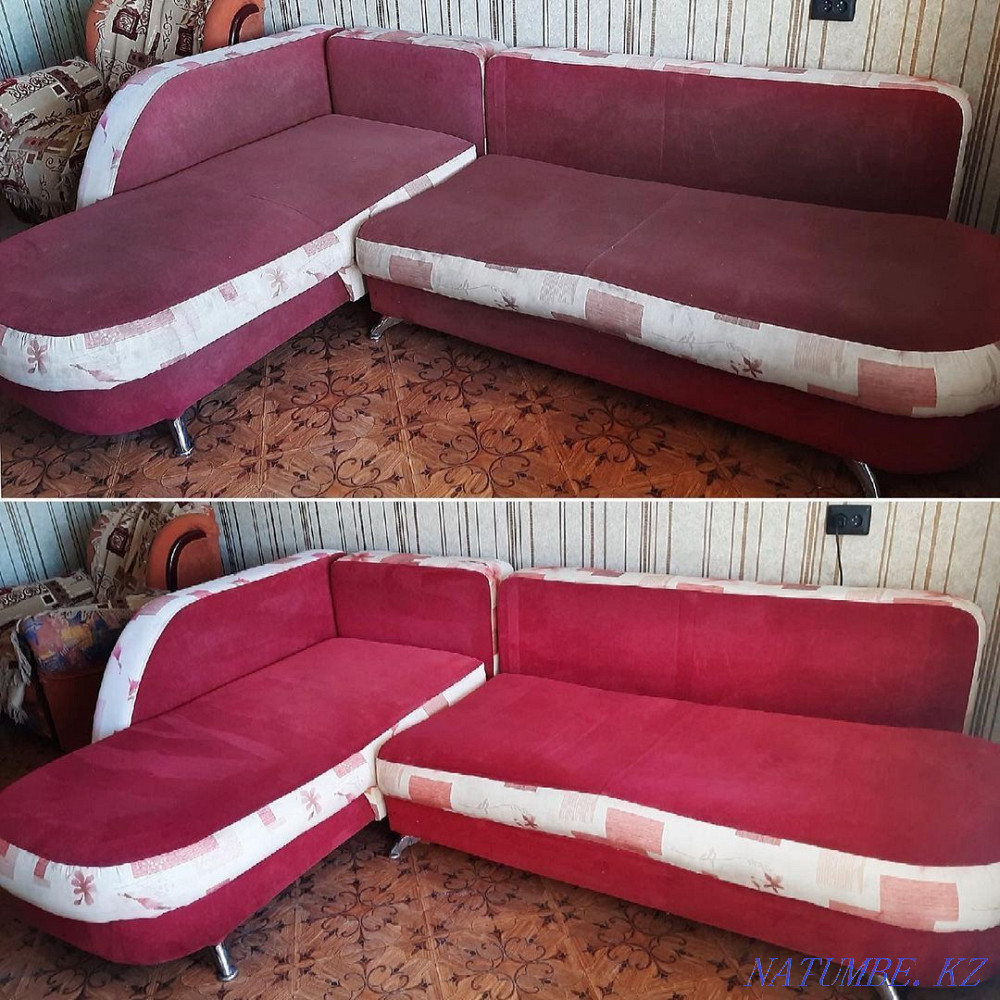 Dry cleaning of furniture, cleaning of sofas, mattresses, strollers in Astana Kaspi Red Astana - photo 5
