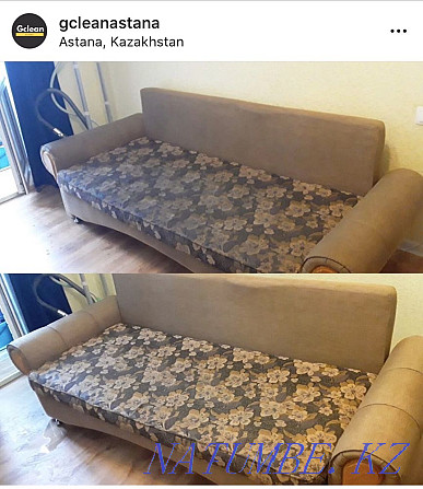 Dry cleaning of the sofa at home. Cleaning sofas mattresses carpets Astana - photo 3