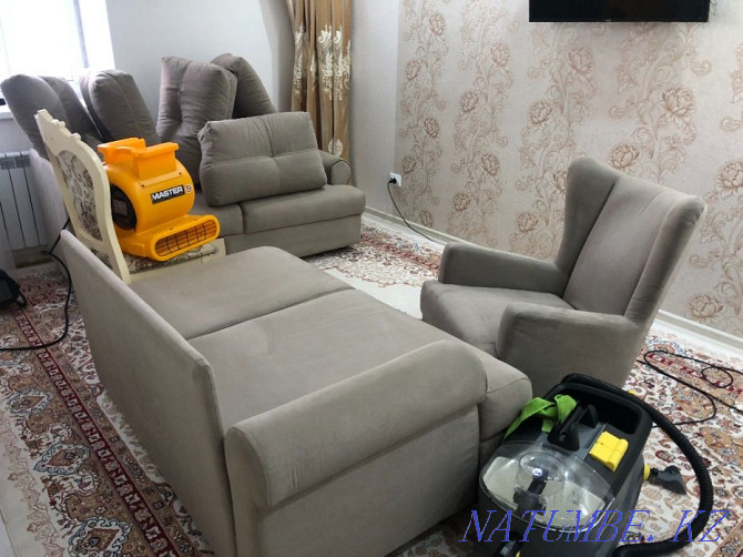 Dry cleaning furniture sofa mattress upholstered furniture! Astana - photo 2