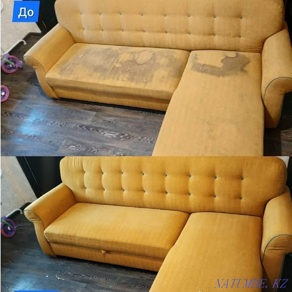 Жұмсақ жиһаздарды, дивандарды, матрацтарды химиялық тазалау  Алматы - изображение 2