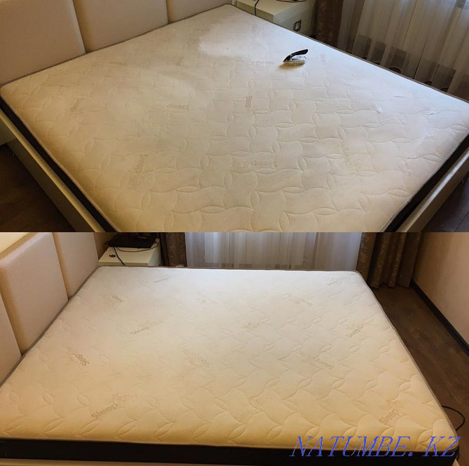 Stock! Dry cleaning cleaning of upholstered furniture, sofa, armchair, mattress, mattress Astana - photo 3
