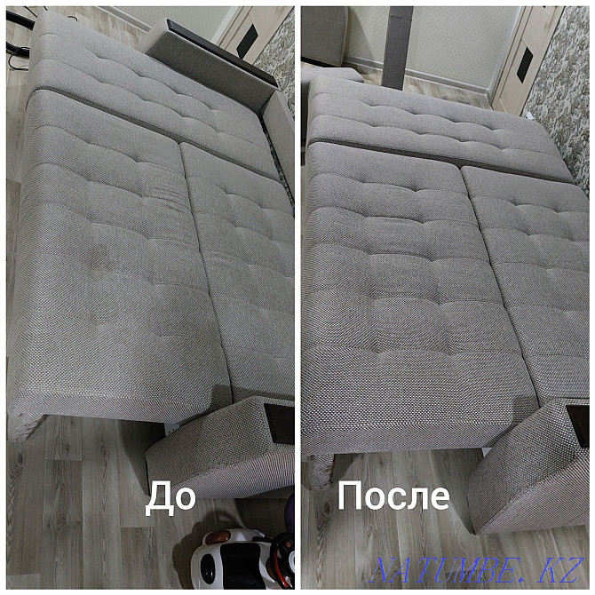 Dry cleaning of upholstered furniture and carpets Temirtau - photo 3