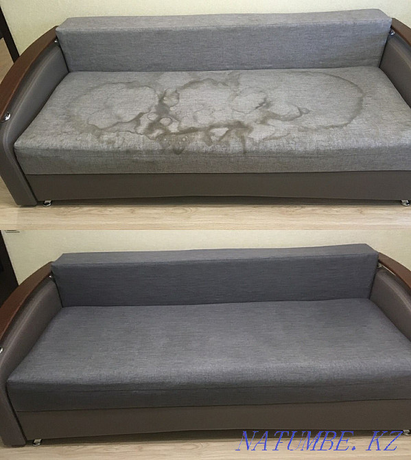 Dry cleaning of high-quality upholstered furniture furniture sofa mattress Aqtau - photo 3