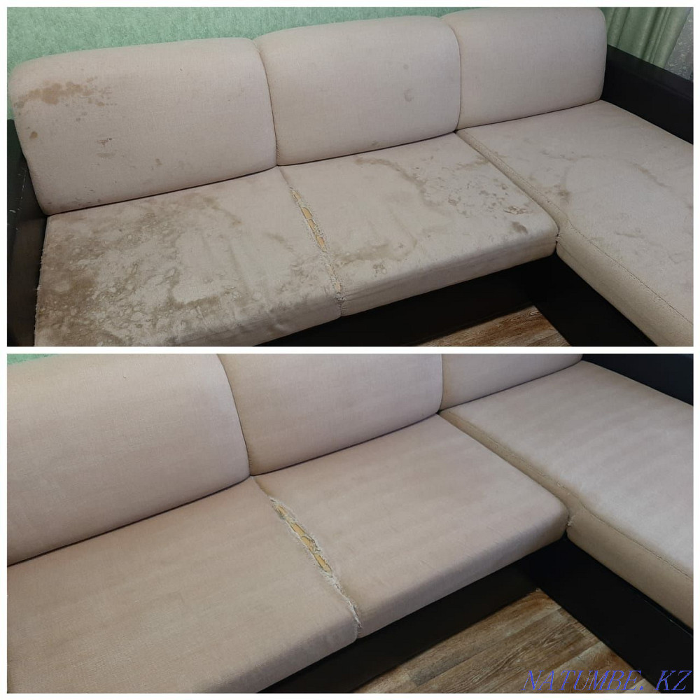 Dry cleaning of high-quality upholstered furniture furniture sofa mattress Aqtau - photo 7