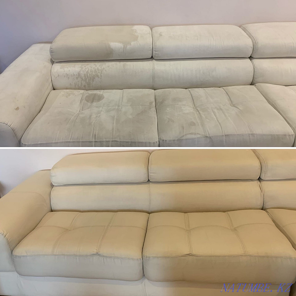 Dry cleaning of high-quality upholstered furniture furniture sofa mattress Aqtau - photo 4