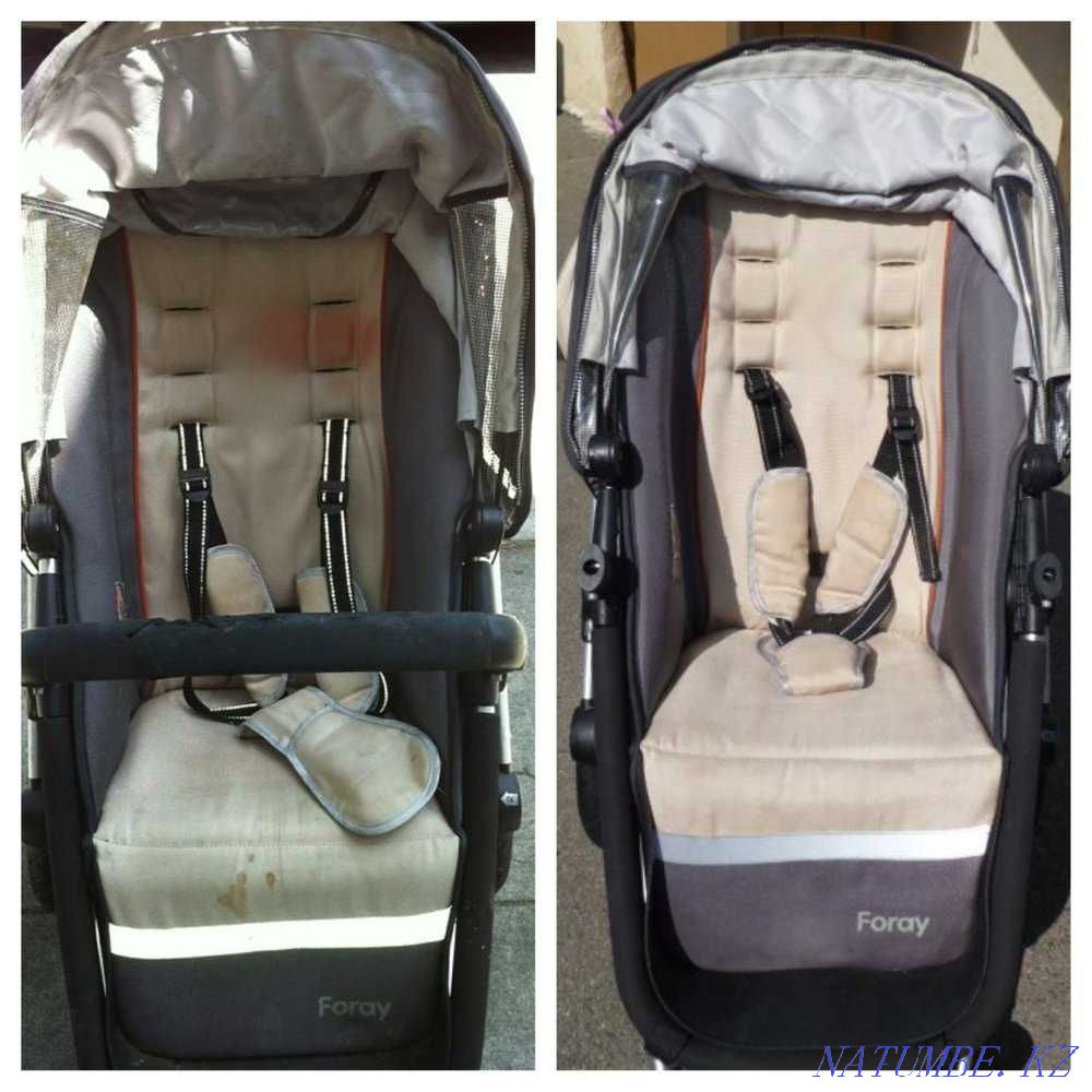 Арбаларды, кілемдерді, жастықтарды, матрацтарды, орындықтарды, османдарды химиялық тазалау.  Алматы - изображение 2