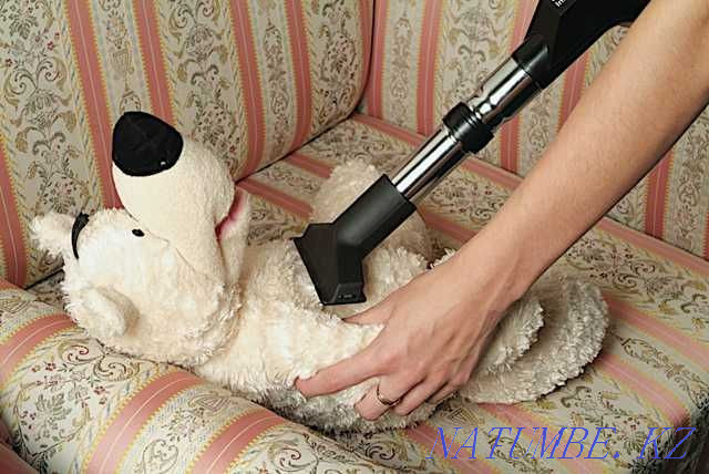 Арбаларды, кілемдерді, жастықтарды, матрацтарды, орындықтарды, османдарды химиялық тазалау.  Алматы - изображение 1