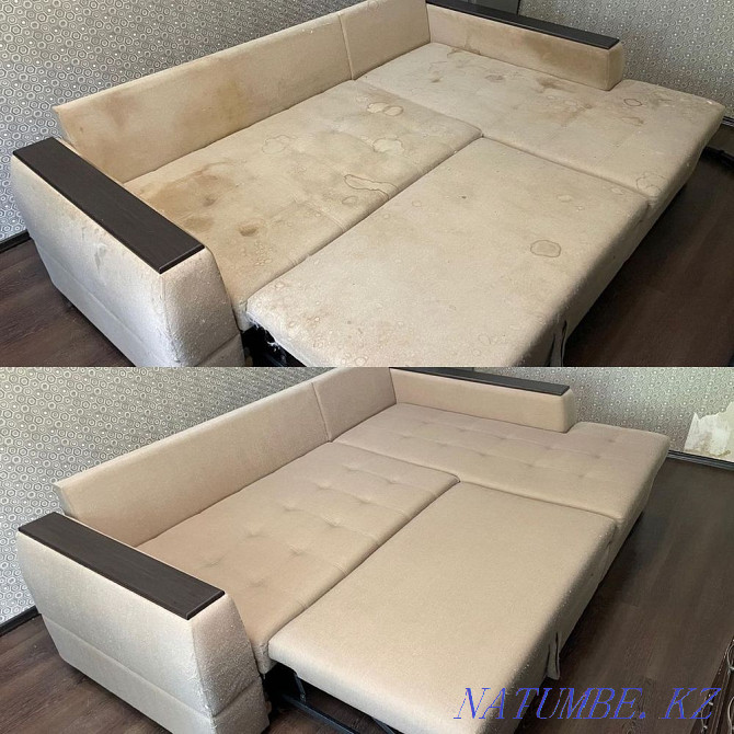 Dry cleaning of upholstered furniture at competitive prices! Almaty - photo 2