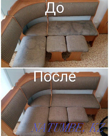 Профессиональная химчистка мякгой мебели и ковров Петропавловск - изображение 5