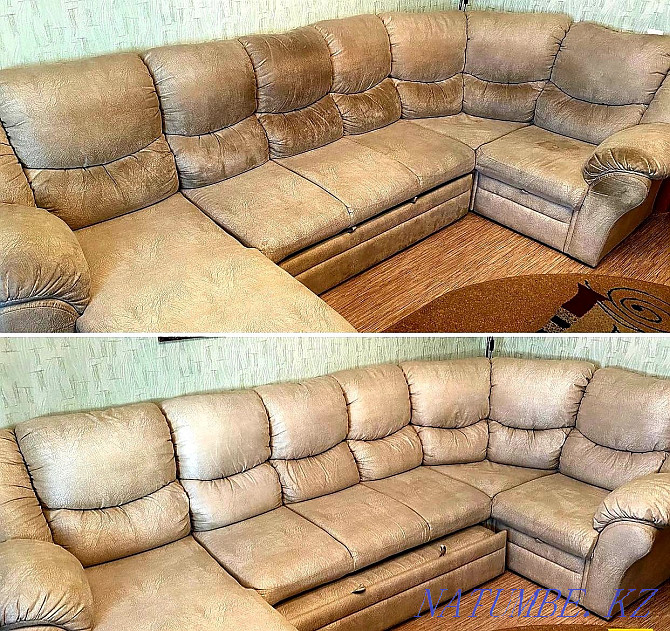 Sofa cleaning. Crystal clear Almaty - photo 2