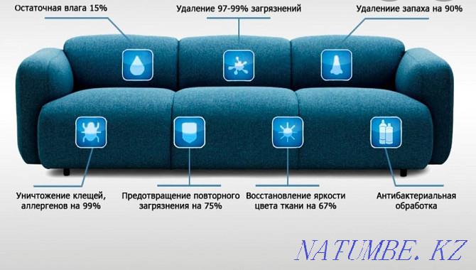 Chemical cleaning of upholstered furniture, carpets, mattresses, car interiors  - photo 4