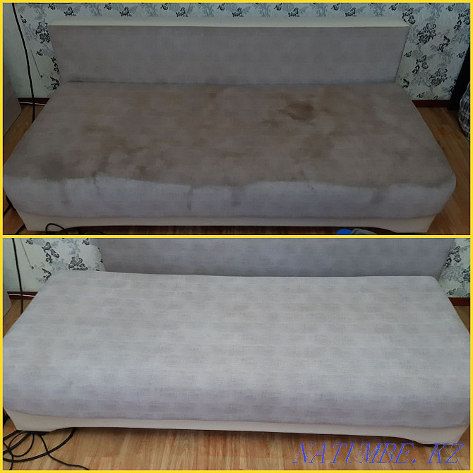 Dry cleaning / cleaning sofas mattresses chairs carpets furniture WOW effect! Karagandy - photo 3