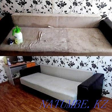 Dry cleaning of upholstered furniture and carpets, removal of unpleasant odors. Kostanay - photo 4