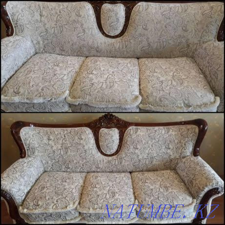 Dry cleaning of upholstered furniture and carpets, removal of unpleasant odors. Kostanay - photo 1