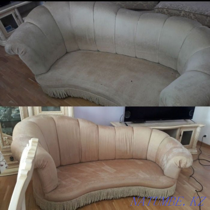 Dry cleaning of upholstered furniture and carpets, removal of unpleasant odors. Kostanay - photo 3