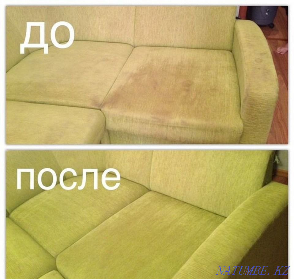 Диванды химиялық тазалау жиһазды химиялық тазалау жұмсақ жиһазды тазалау тазалау тазалау  Ақтөбе  - изображение 2