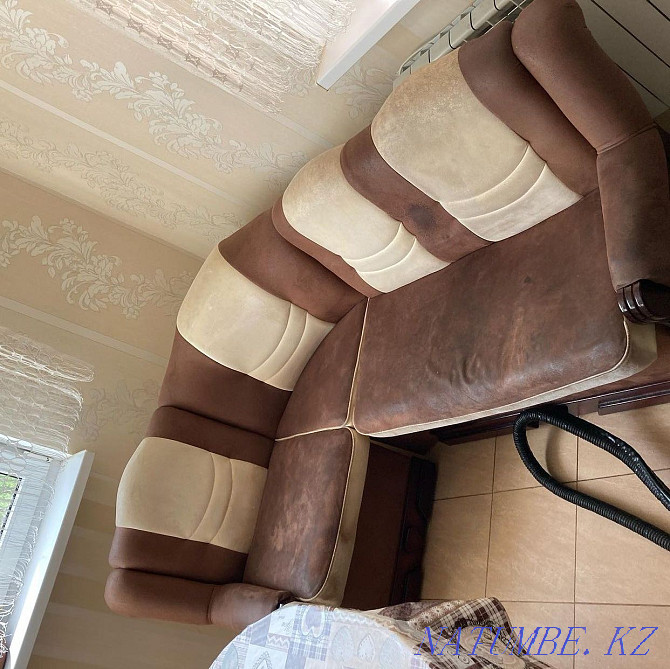 Dry cleaning of the sofa, at an affordable price. Bonus sofa disinfection Almaty - photo 6