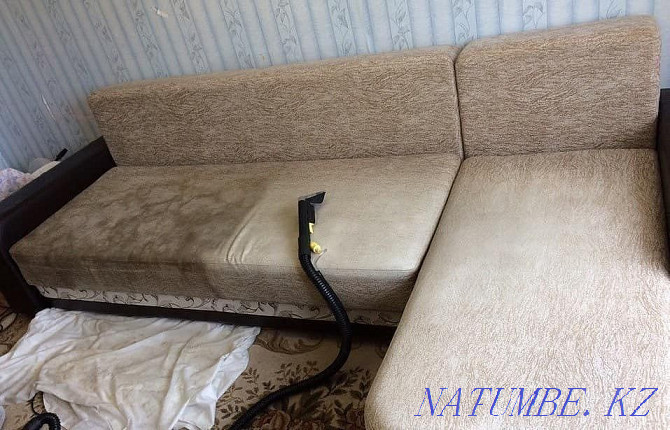 Dry cleaning cleaning sofas and sofas mattresses carpets chairs super price Almaty - photo 7