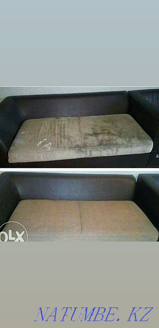 Dry cleaning cleaning sofas and sofas mattresses carpets chairs super price Almaty - photo 4