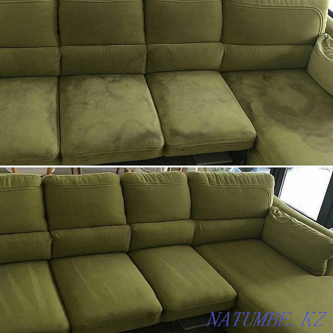 Dry cleaning of furniture, elimination of odors, removal of the most eaten stains Almaty - photo 4