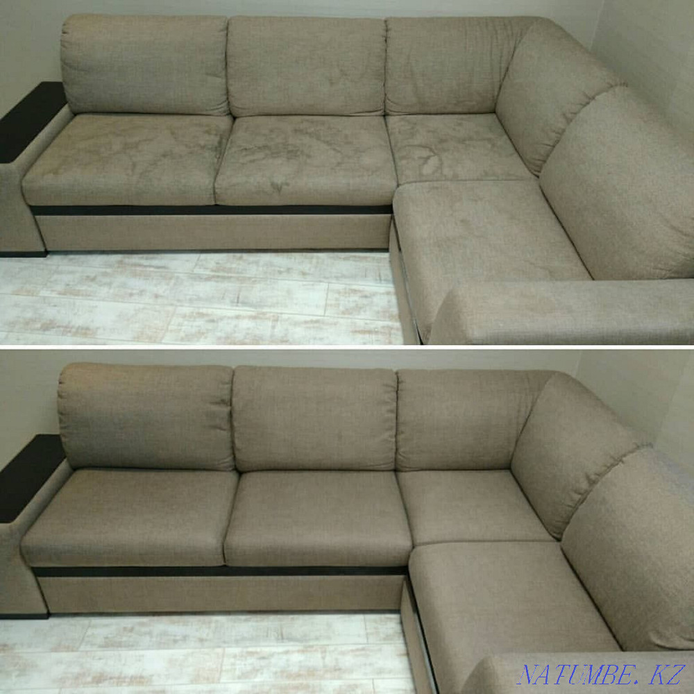 ECO sofa cleaning. Professional Equipment German Almaty - photo 2