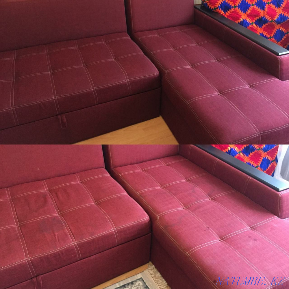 -10% Dry cleaning of sofas, ottomans, mattresses and other upholstered furniture carpets Atyrau - photo 2