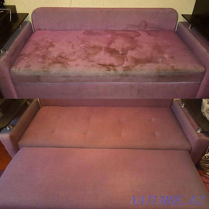 Professional dry cleaning sofa and sofa chairs mattress chair Almaty - photo 7