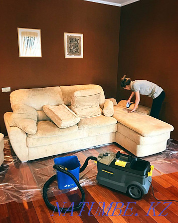 Sofa cleaning. Professional Dry Cleaner, Cleanliness Guaranteed Almaty - photo 5