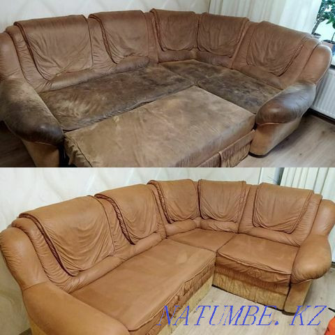 Sofa cleaning. Professional Dry Cleaner, Cleanliness Guaranteed Almaty - photo 3