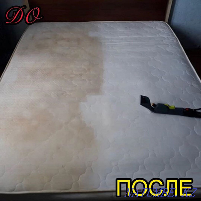 Dry cleaning cleaning of sofas and sofa mattresses Disinfection Free Almaty - photo 2