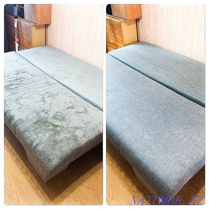 Dry cleaning of soft furniture. Steam treatment free of charge Almaty - photo 3